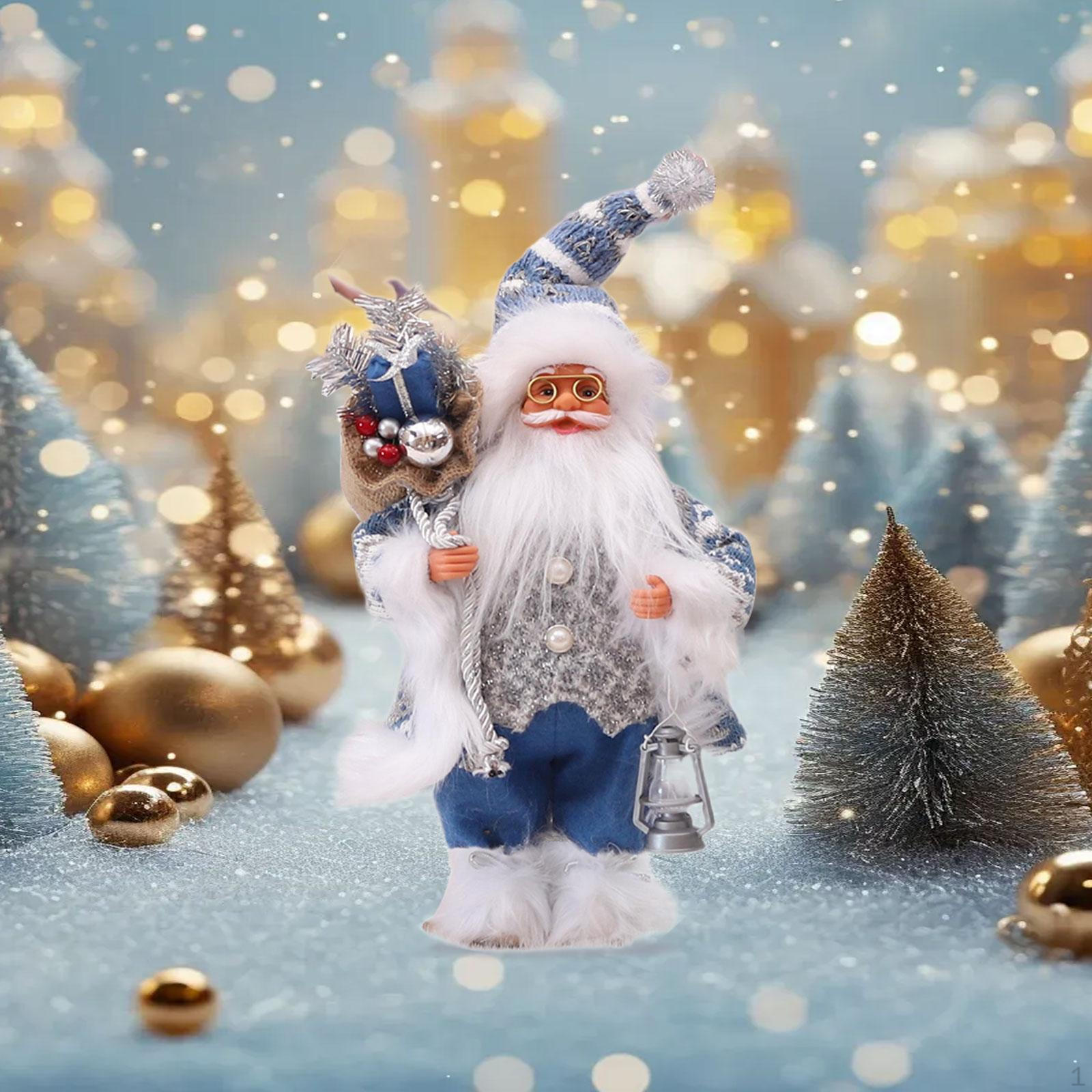 

Рождественская кукла Санта-Клаус фигурка украшение статуя для дома праздник 30CM