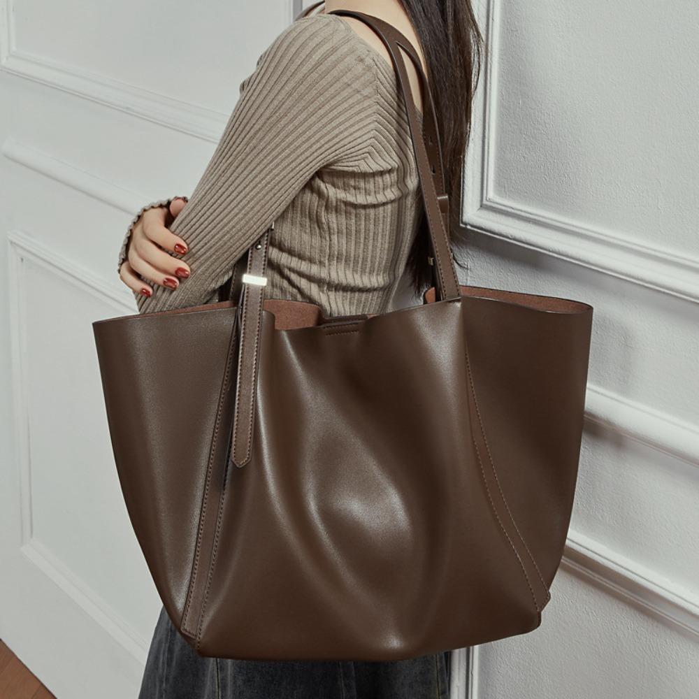 2026 New Fashi Retro Tote Bag Trend Shoulder Texture Unique Simplicity Casual Daily Exquisite Practical Versatile Premium