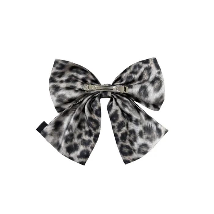 OVER SIZE RIBBON PIN [LEOPARD]