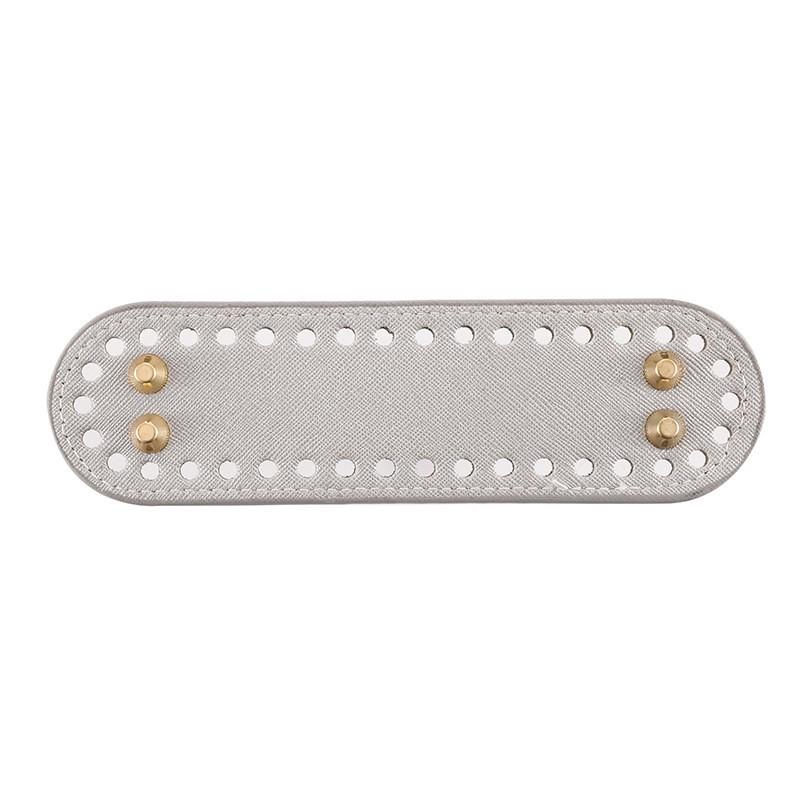 Zestaw DIY Ręcznie Robiona Tkana Torba Dno z Akcesoriami z Podstawą ze Skóry
