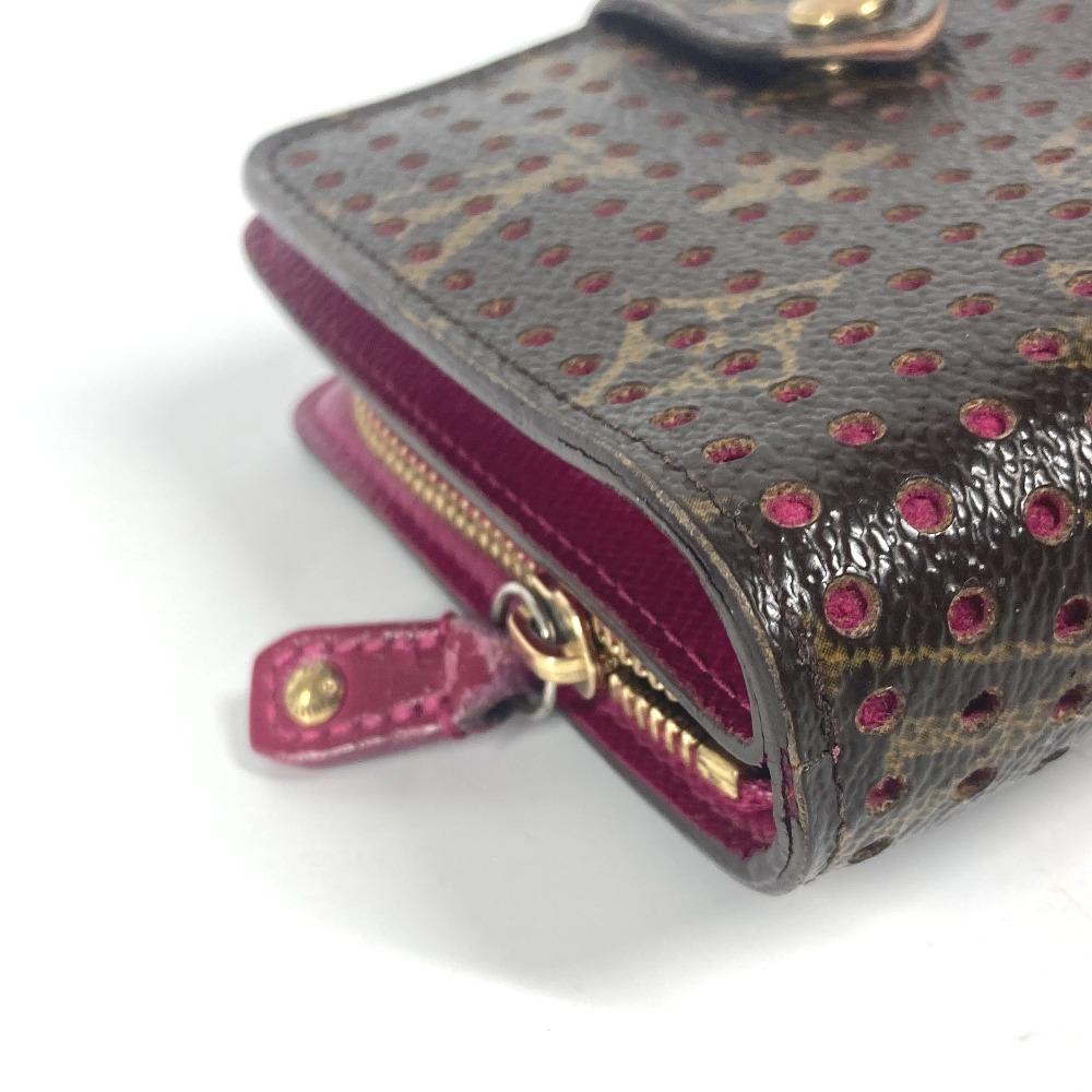 Louis Vuitton M95188  MonogramPerfo Compact Zip Compact Wallet Folded Wallet