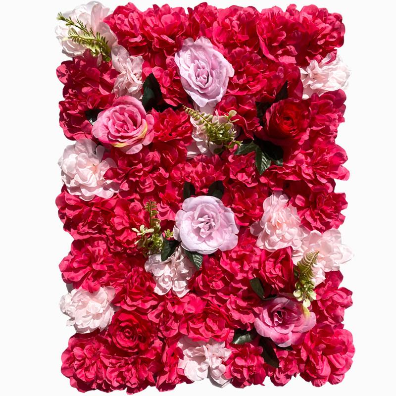 Simulated Flower Wall Rose Wall Photography Floral Props Fake Flower Silk Wedding Decoration Background Wall Atmosphere Durable