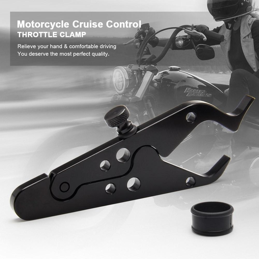 Universal Motorcycle Cruise Control Clip Assist Tool Throttle Clamp Lock Auxiliary Handlebar Speed Control Motorbike Accessories