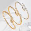 Gypsy Star Spirit Snake Bracelet Copper Plated 18K Full Diamond Zircon Bracelet Design European and American Bracelet Rose Gold 2026