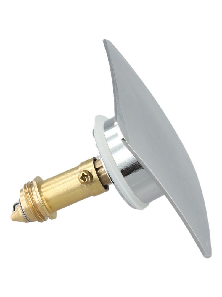 66mm Bathroom Pop-Up Cap High Efficiency Drain Cover Bathroom Accessory Long Lasting Performance Optimal Water Drainage