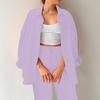 Two Piece Suit Women Summer Muslin Shirt And Trousers Clothes Two Piece Beachwear Suit Two Piece Suit Women