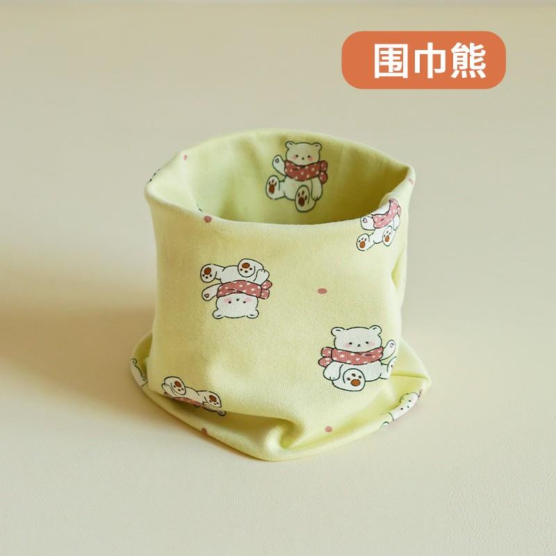 Kids Winter Scarf Soft Cotton Neck Warmer Animal Print Boys Girls Outdoor Use Warm Gaiter