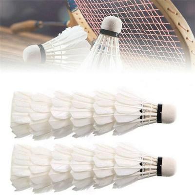 New Professional Badminton Shuttlecock Black Goose Feather Badminton Shuttlecock Training Sport Badminton Ball