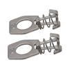 Professional Water Heater Door Latch Stainless Steel Twist Cam Lock Fastener 2-Piece/set Suitable for RVs Trailer Camper