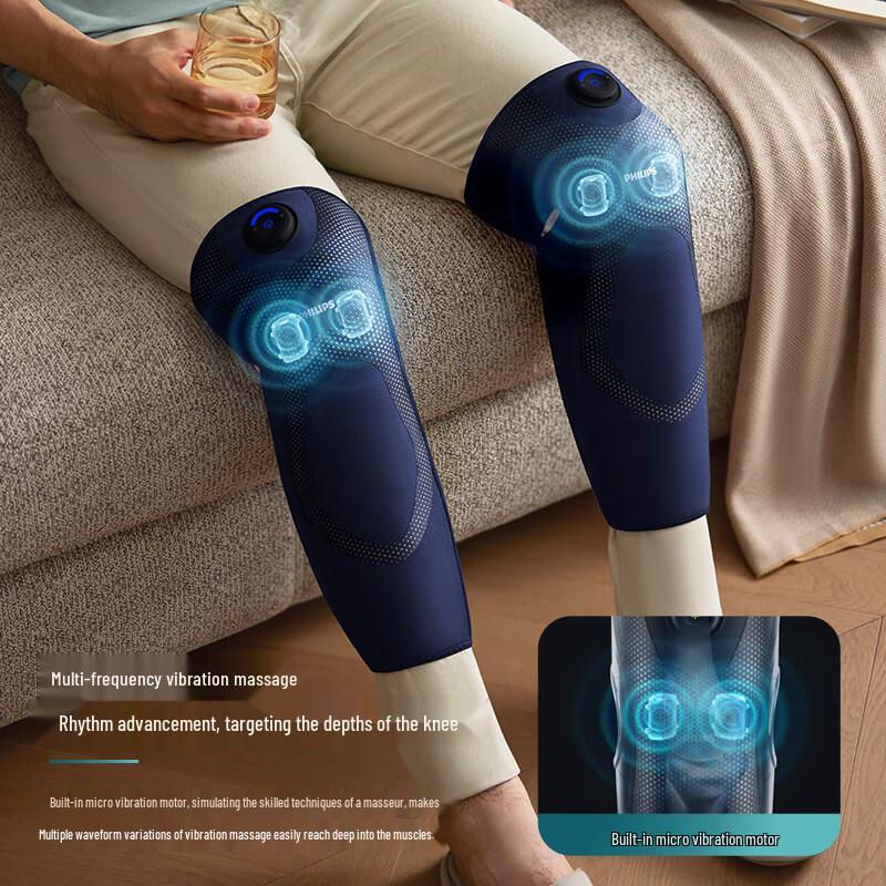 Philips Heated Knee Massager with Vibration (S-Size) CN Plug (adapter Included)
