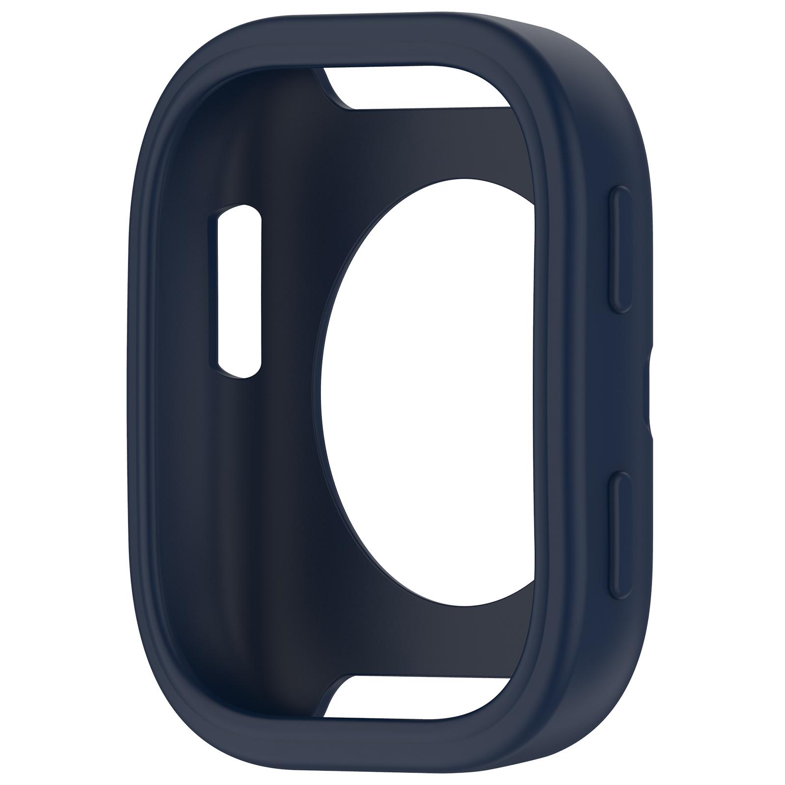 

Мягкий защитный чехол для Amazfit Bip6 (A2435) Чехол для смарт-часов Противоударный бампер с защитой экрана Для Amazfit Bip 6 чехол For Amazfit Bip6 чернил синий