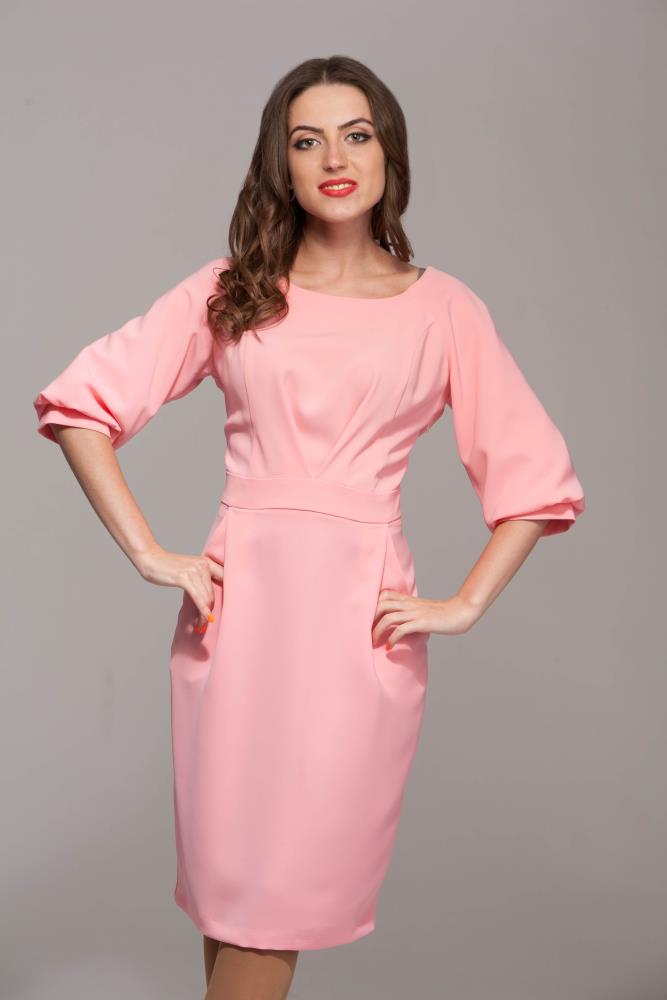 

Коктейльна сукня в різних кольорах 42 рожевий