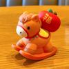 Cartoon Zodiac Horse Figurines Fortune Horse Figures Ornament Spring Festival