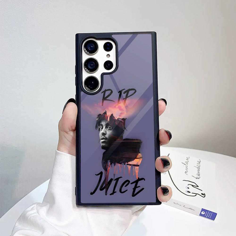 Rapper 999 J-Juice W-WRLD Phone Case For Samsung Galaxy S26 S25 S24 S23 S22 S21 S20 FE Edge Pro Plus Ultra PC+TPU Cover
