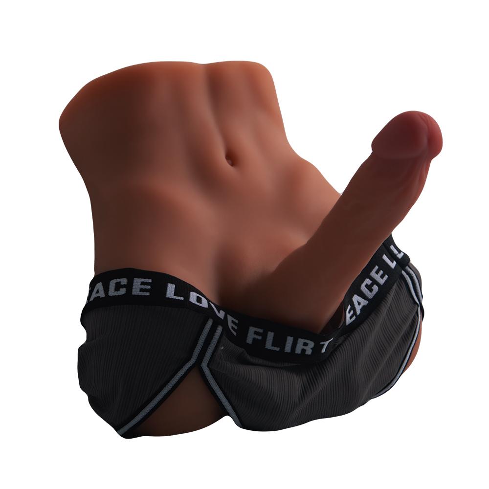 Half Body Silicone Sex Doll Realistic Dildo Big Penis for Women Female Adult Toy Masturbator Products