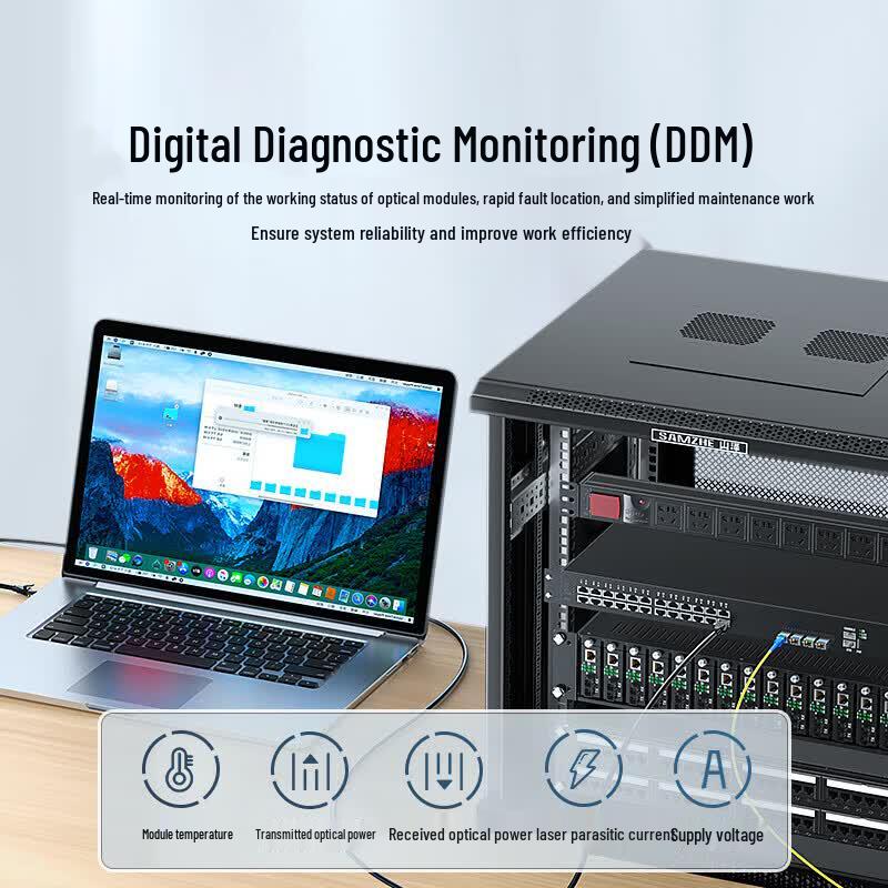 SAMZHE 1.25G SFP BiDi Optical Transceiver Module Pair