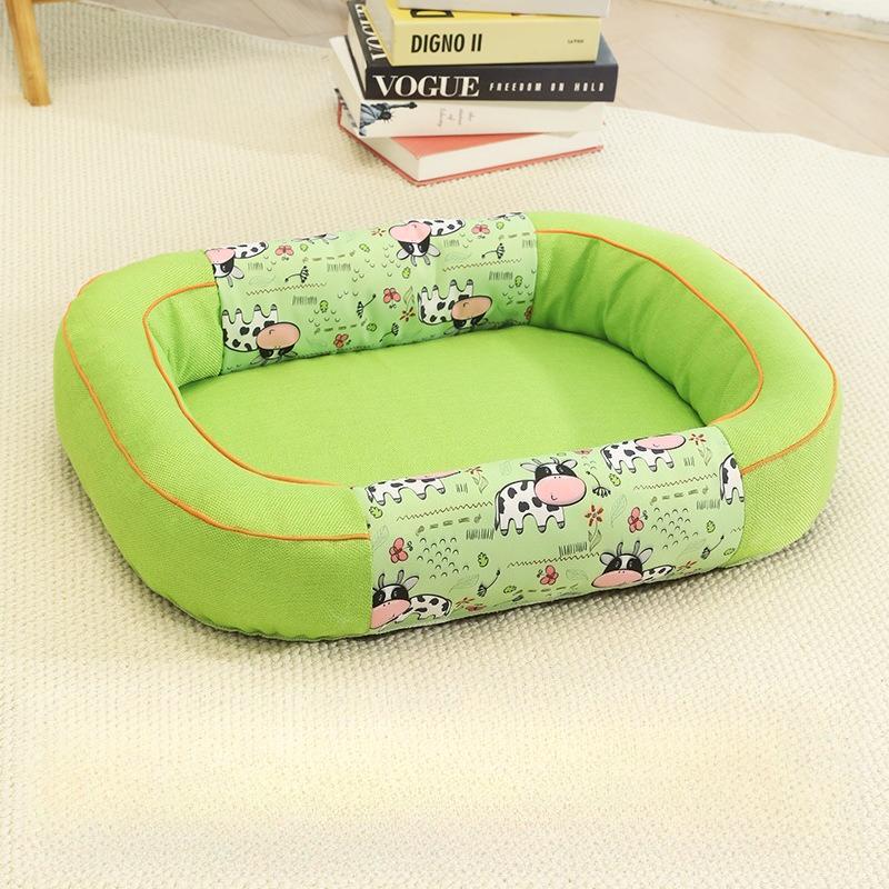 Rectangular Pet Accessories Washable Thickened Cat Bed Mats Scratch Resistant Wear-resistant All Season Universal Pet Beds Large Space Kennel 1pc