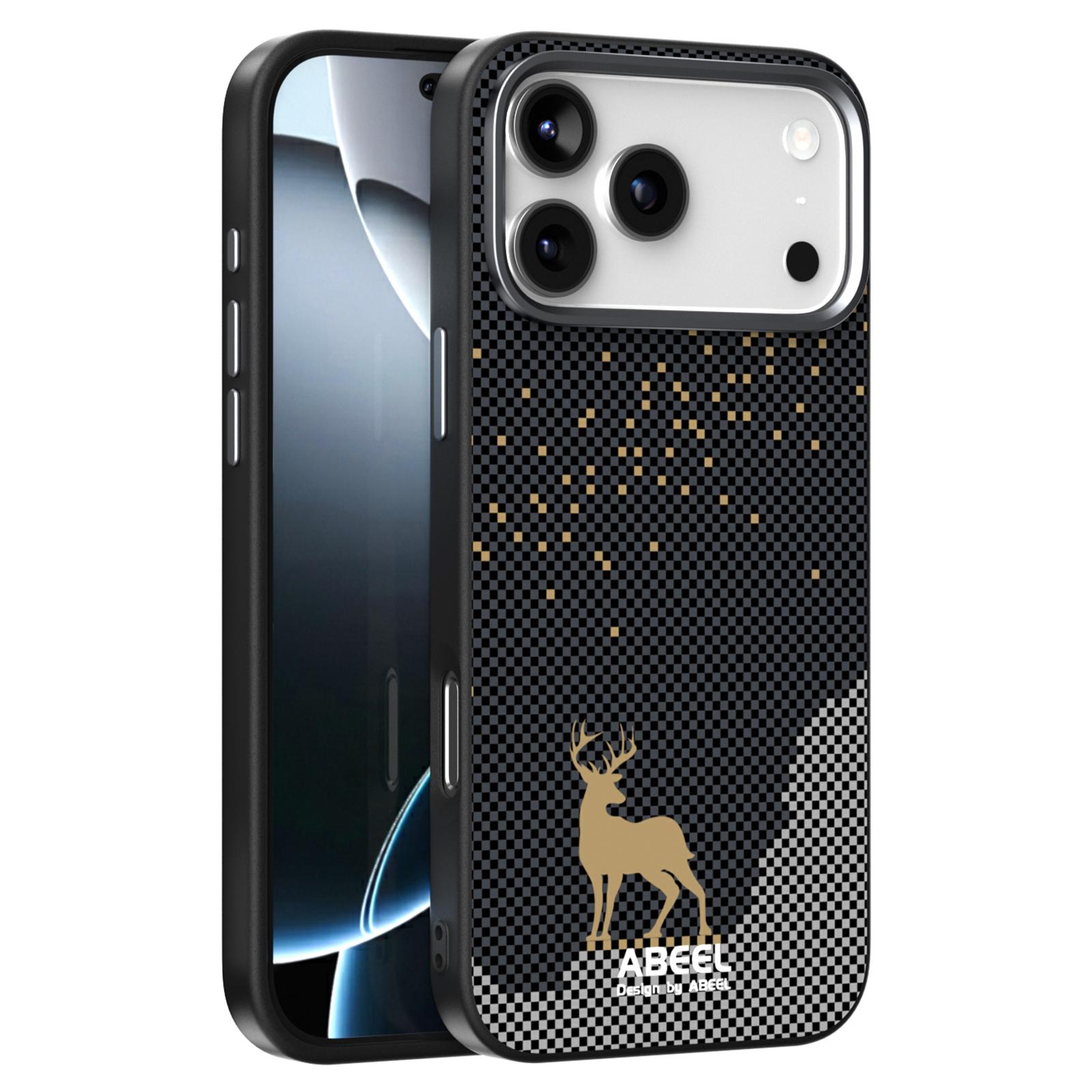 

ABEEL For iPhone 17 Pro Max Case Compatible with MagSafe Ultra Slim PC TPU Phone Back Cover Deer