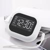 Portable Vibrating Alarm Clock with 1800mAh Battery, Dual Alarm, 3-  Vibration, Child Lock, DST, for Heavy Sleepers, Hard of Hearing