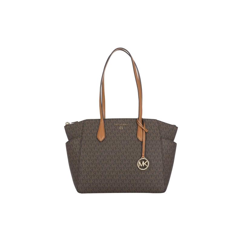 MICHAEL KORS Simple and fashionable polyurethane hand shoulder bag women s brown коричневый