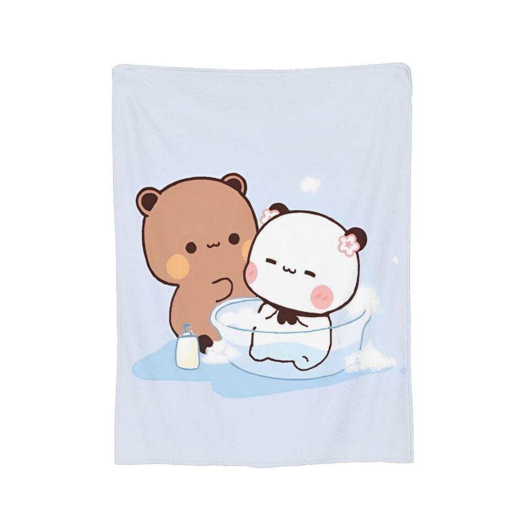 Cute Bubu And Dudu Blankets Fleece  Soft Throw Blanket For Bed Bedspread