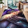 1pc KPop Demon Hunters RUMI5 Design Area Rug - Non-Slip, Soft & Cozy Floor Mat for Living Room, Bedroom, Office - Indoor/Outdoor Decorative Carpet