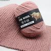 Yak Wool 3-Ply Hand-Knitted Medium-Thick Yarn for Sweaters, Coats, Scarves, and Hats (DIY).