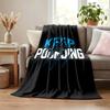 Carolina Panthers blanket Flannel Blanket Soft Cozy Plush Throw for Sofa Bed Lightweight Home Decoration