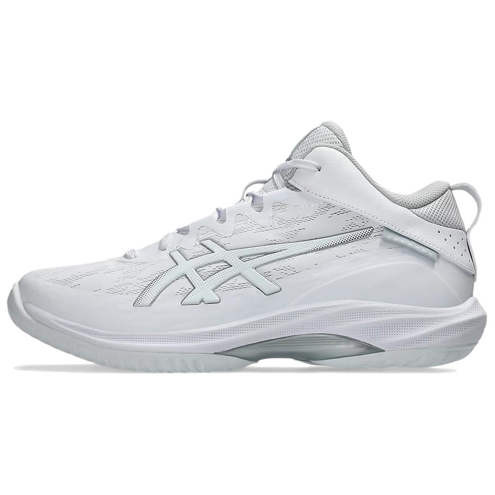 Asics Gelhoop V17 Extra Wide Soft Comfortable Breathable Low Top Basketball Shoes Men Sneaker White 1063A097-100