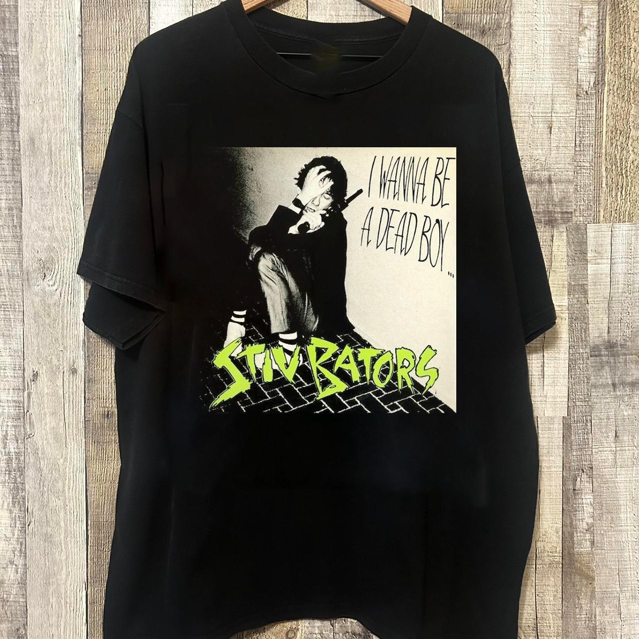 Футболка Stiv Bators I Wanna Be A Dead Boy Унисекс для взрослых Все размеры UB098 S