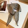 Cotton Spring And Summer Neck Protection Double-Sided Triangular Towel Sweat-Absorbing And Breathable Literary And Artistic Small Scarf Headband