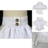 Vintage French Style White Lace False Collar For Men And Women