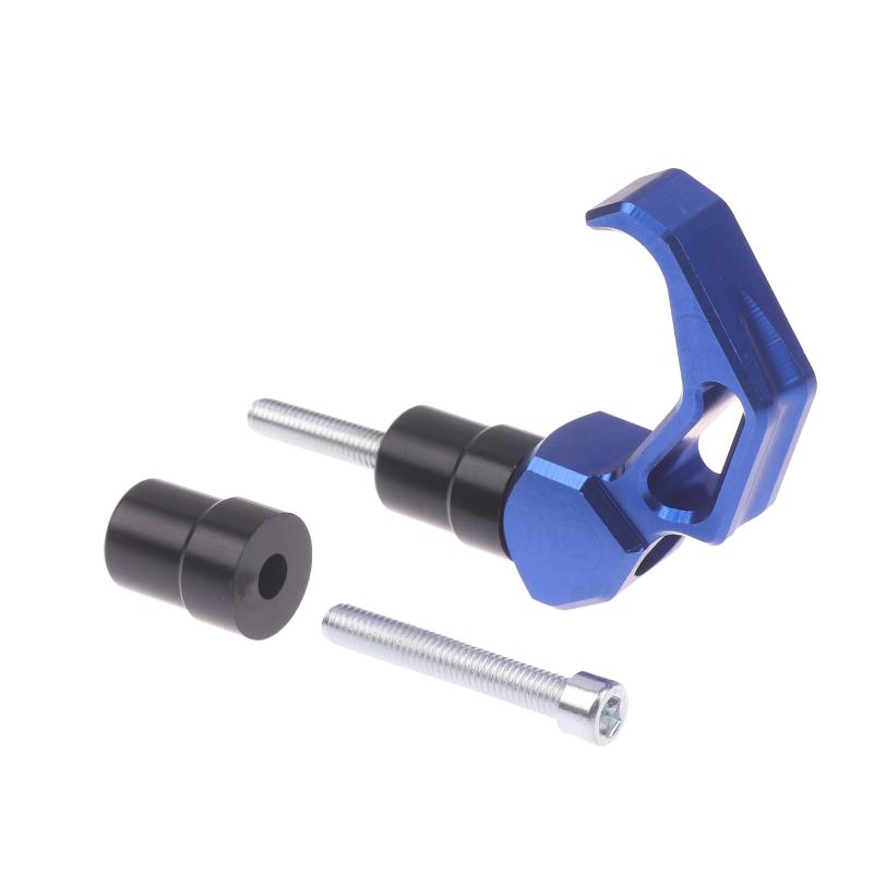 Motorcycle Bag Hanger CNC Aluminum Luggage Hook Helmet Holder AntiSlip Portable For Outdoor Adventure Touring