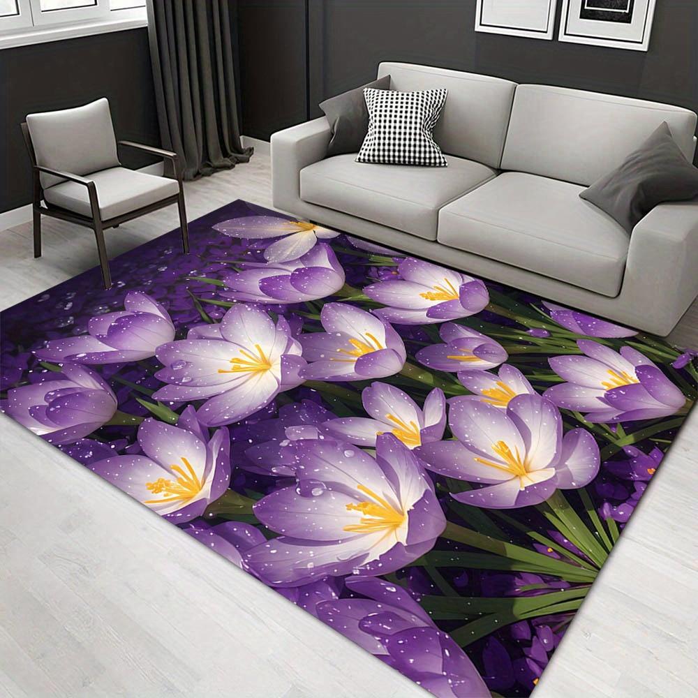 

1pc 23606877150 Pattern Carpet, Area Rug For Living Room Bedroom Room Bed Chair Laundry Entryway Corridor Yard Non-slip Outdoor Camping Rug 60cm by 90cm