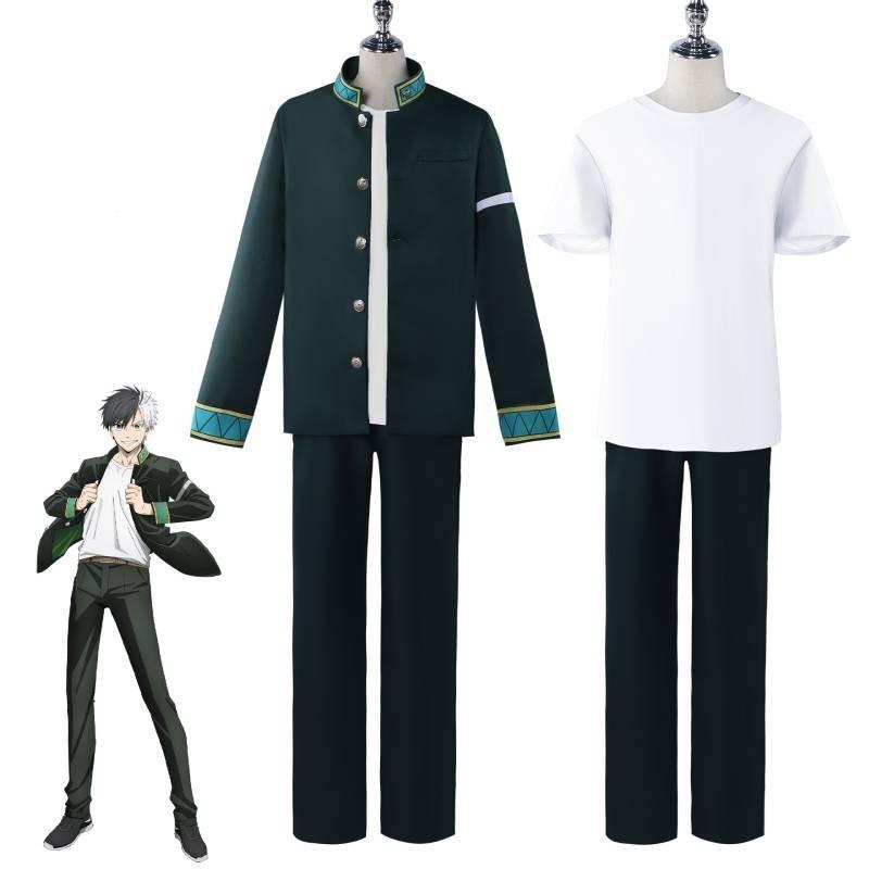 Polyester Windproof Windbreaker Cosplay Outfit With Accessories