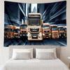 MAN LKW Wandteppich für Schlafzimmer Ästhetische Klassenzimmer Wandteppiche Wandbehang für Wohnzimmer Studentenwohnheim Büro, Ideales Kreatives Geschenk