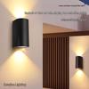 Dual-Head Waterproof Outdoor Wall Light for Porches, Courtyards, Balconies, and Stairways