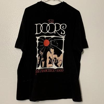T-shirt The Doors Collezione Fillmore San Francisco 1969 Jim Morrison Tee ZL190 T-shirt Unisex