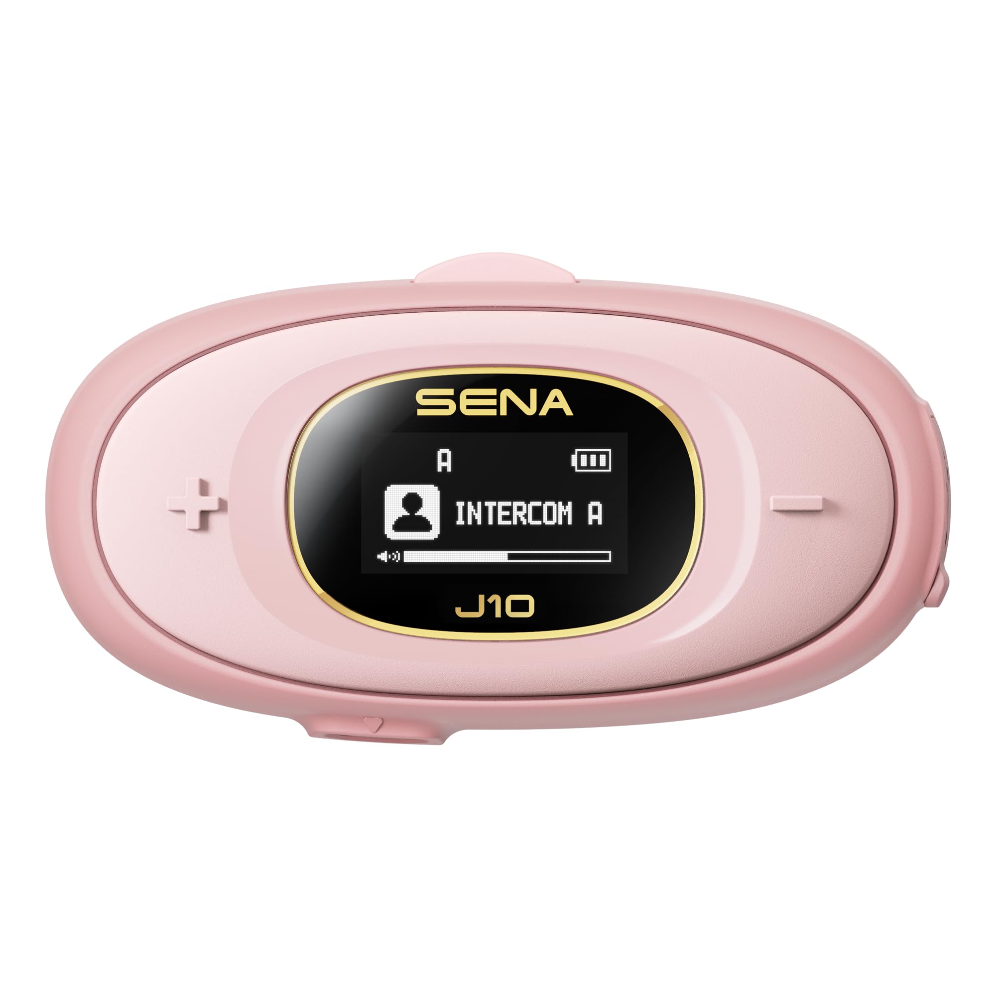 

Sena J10 Motorcycle Bluetooth Communication System [Japan Limited], Pink, HD Speaker (Single Set) single set рожевий