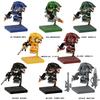 Militray Custom Heavy Armor Building Block Figures Mini War Soldier Model Kit Compatible with Major Brands Gift for Collectors