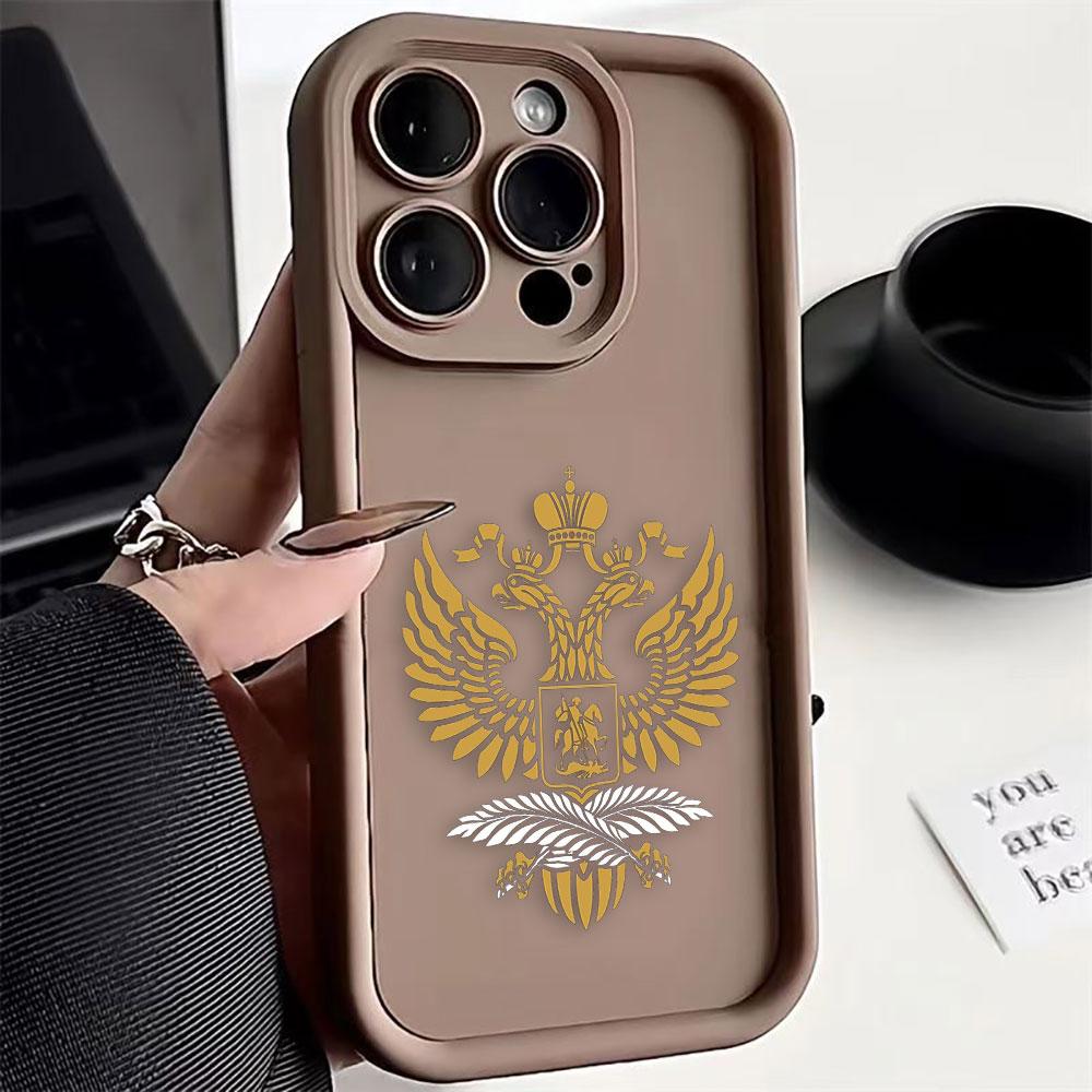 Russian Emblem Flags Phone Case For HONOR X9D X9B X9A X8C X8B X8A X8 X7A X6A X7 X9 MAGIC 5 6 7 8 Y9 DIY Shell Funda Case Cover