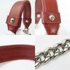 Used CHANEL Shoulder Bag Quilting COCO Mark Lambskin Bordeaux Chain Handbag
