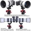 iShoot CNC Camera Tripod Mount Tripod Mount Lens Support Lens Bracket Tripod Socket for Canon RF IS USM Quick Release Plate with Screw Holes at the