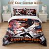 Bedding Set 1 Duvet Cover 2 Pillowcases Chainsaw Man Print Soft Bed Linen Bedroom Decor