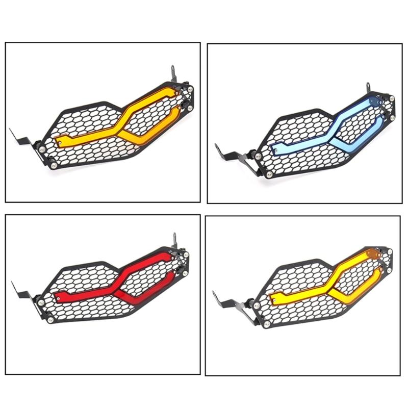 Motorcycle Headlight Guard Fit For F750GS F850GS 18-20 Front Light Headlamp Grille Guard Cover Protector Aluminum