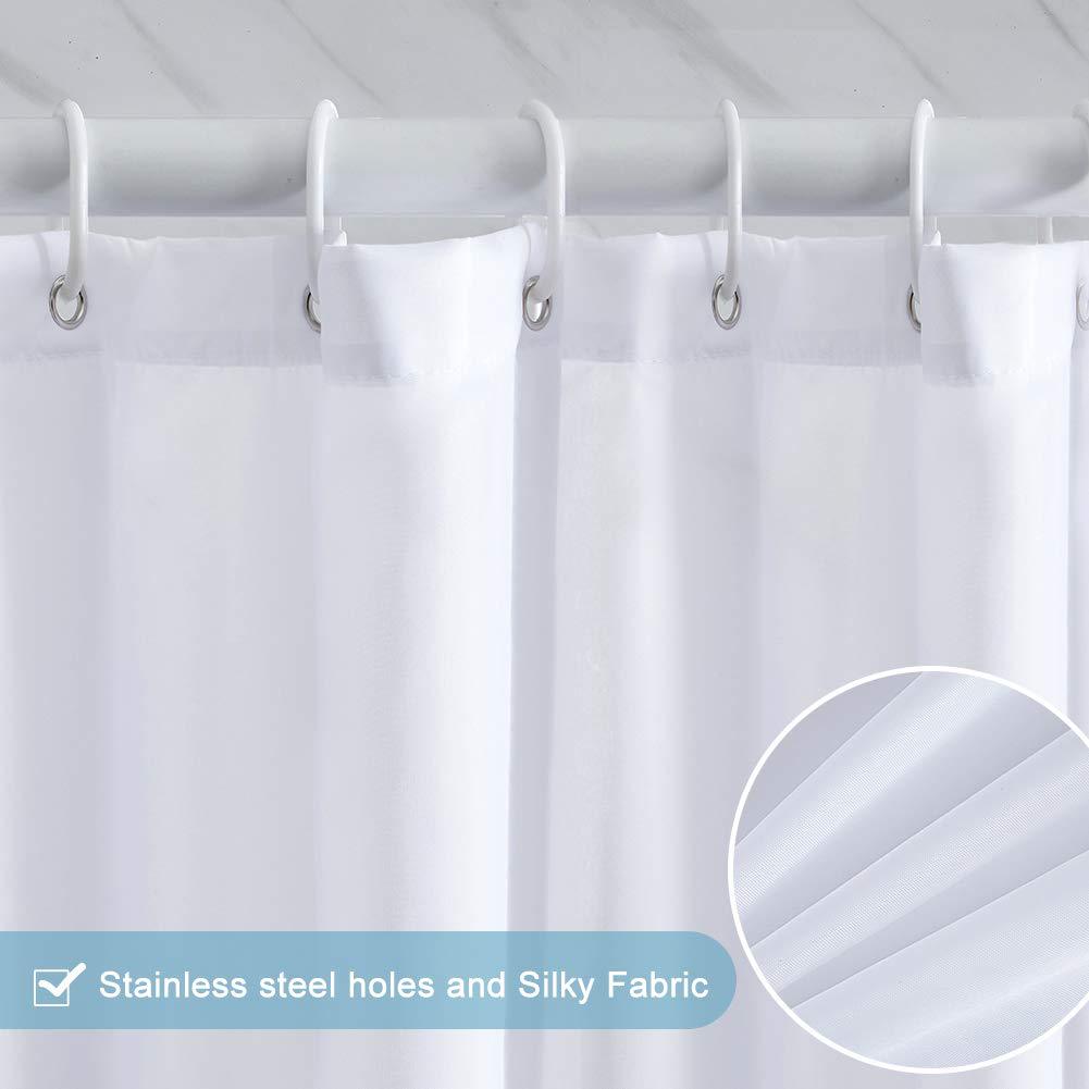 Gradual Change Digital Printing Shower Curtain, Waterproof Bathroom Curtain, Polyester Thickened Shower Cover Bathroom Curtain