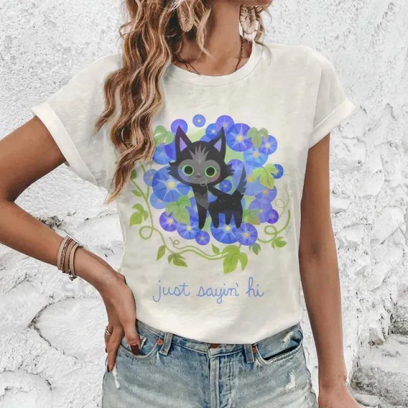 Элегантная женская футболка — фото 7