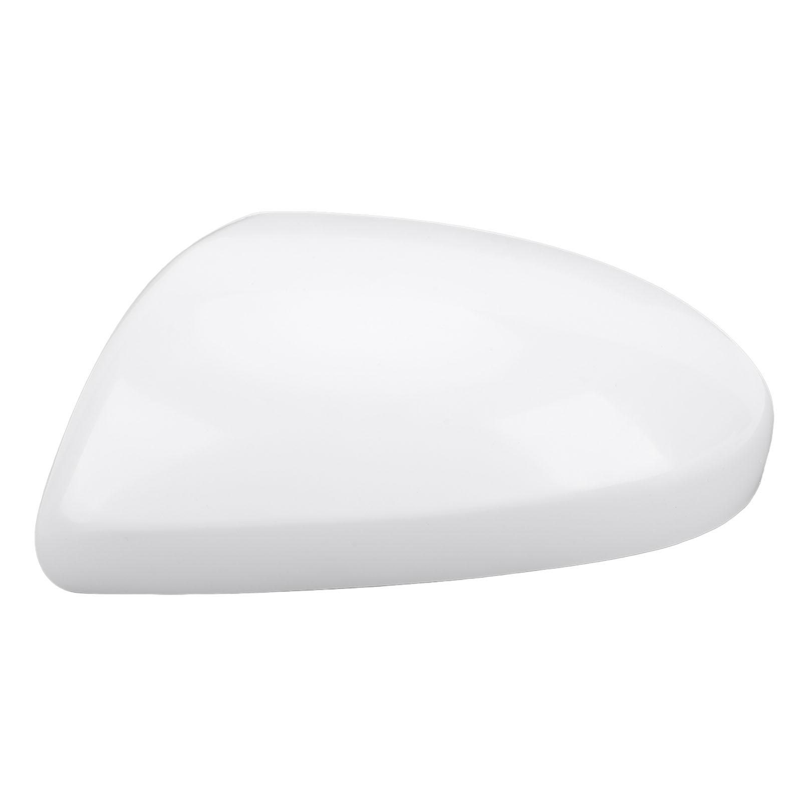 

Side Mirror Cap Cover White Stylish Look UV Protection Scratch Resistant Side Rearview Wing Mirror Cap for 2 3 6
