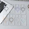 KEYSION HD Transparent Magnetic Wireless Charge Phone Case for MagSafe for iPhone 11 12 Pro Max Hard Clear Cover