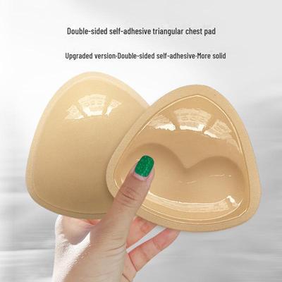 Breathable Triangle Bra Inserts for Sports and Wedding Dresses